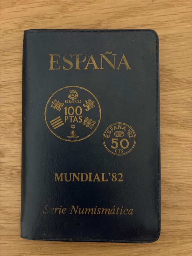 Coleção pesetas mundial 82