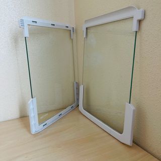 2 Estantantes cristal frigo Teka NF1650