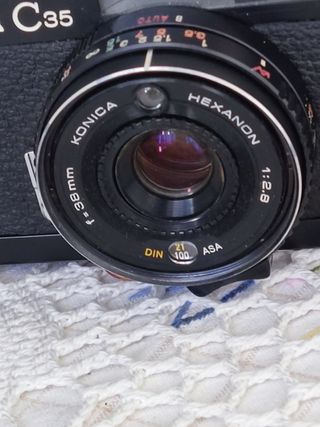 Konica C35 Cámara Vintage