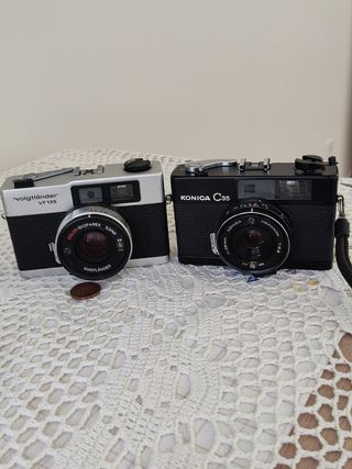 Konica C35 Cámara Vintage