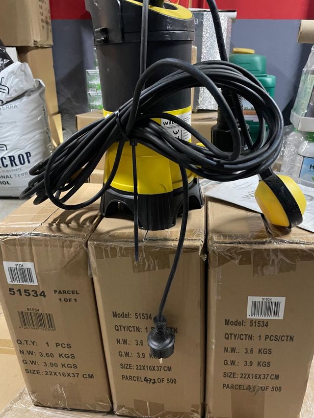 Bomba Wiltec 51534 - Riego - 400w