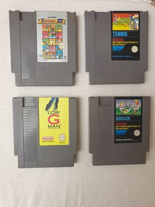 Juegos Nintendo Nes.Lote pack cartuchos LEER.