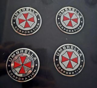 4 Pegatinas Umbrella Corp.