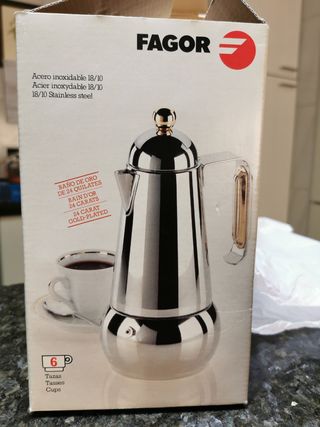 Cafetera Espresso Fagor - Oro 6 tazas