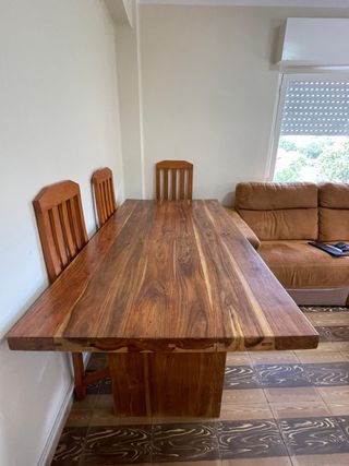 Mesa comedor Sheesham maciza