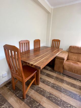 Mesa comedor Sheesham maciza