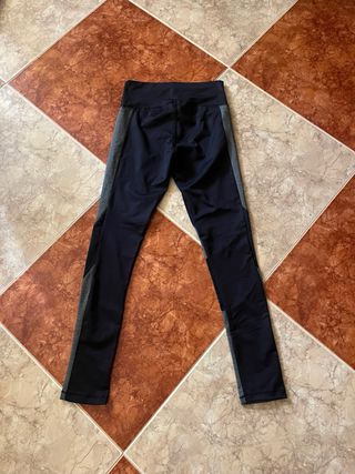 Mallas deporte mujer - Negro Gris