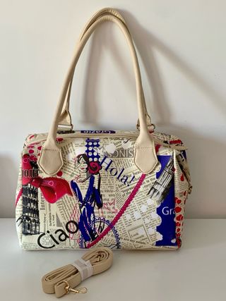 Bolso diseño vintage a estrenar Avon 