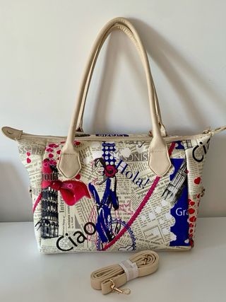 Bolso diseño vintage a estrenar Avon 