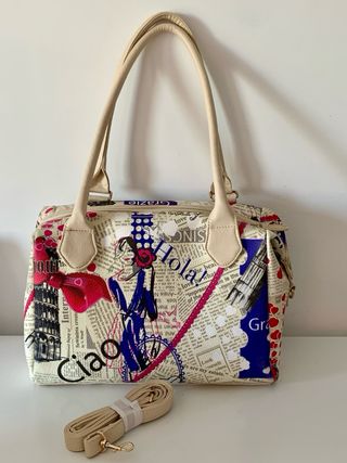 Bolso diseño vintage a estrenar Avon 