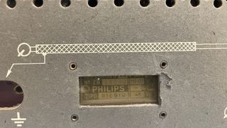 Radio Philips válvulas antigua