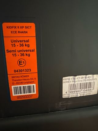 Britax Römer Kidfix II XP SICT