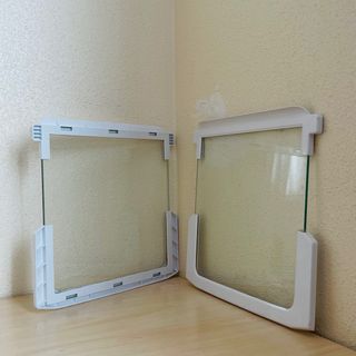 2 Estantes pequeños cristal frigo Teka NF1650