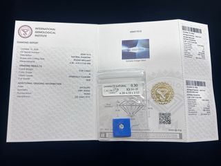 Diamante IGI 0.30 ct H-IF