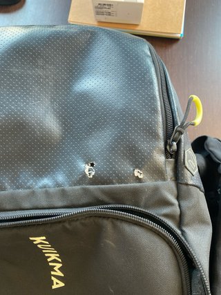Mochila Kuikma 30L - Negra/Amarilla