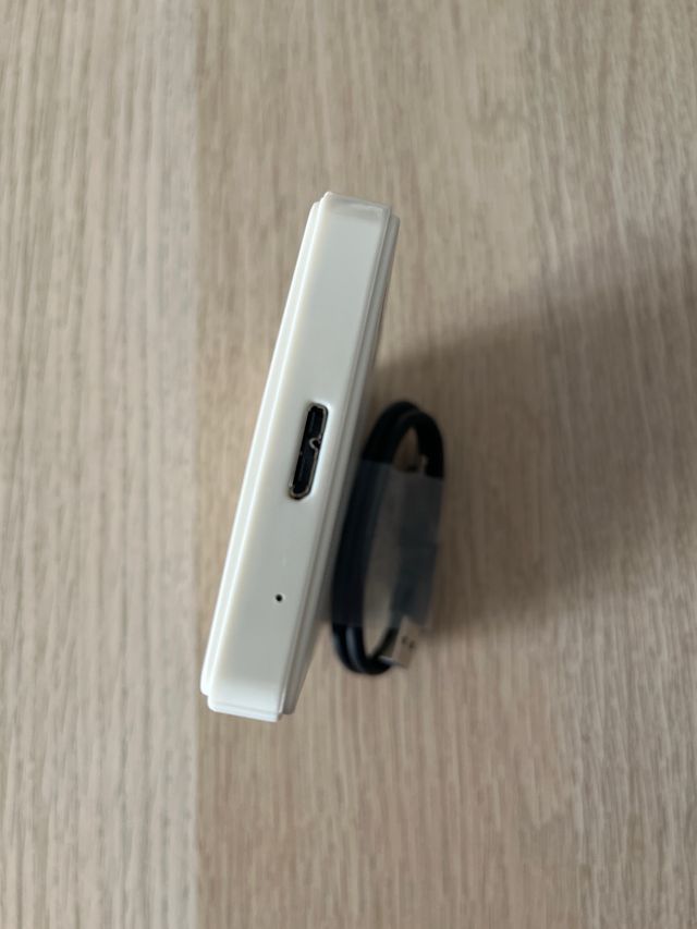 Disco duro SSD Externo 256GB USB 3.0 Blanco