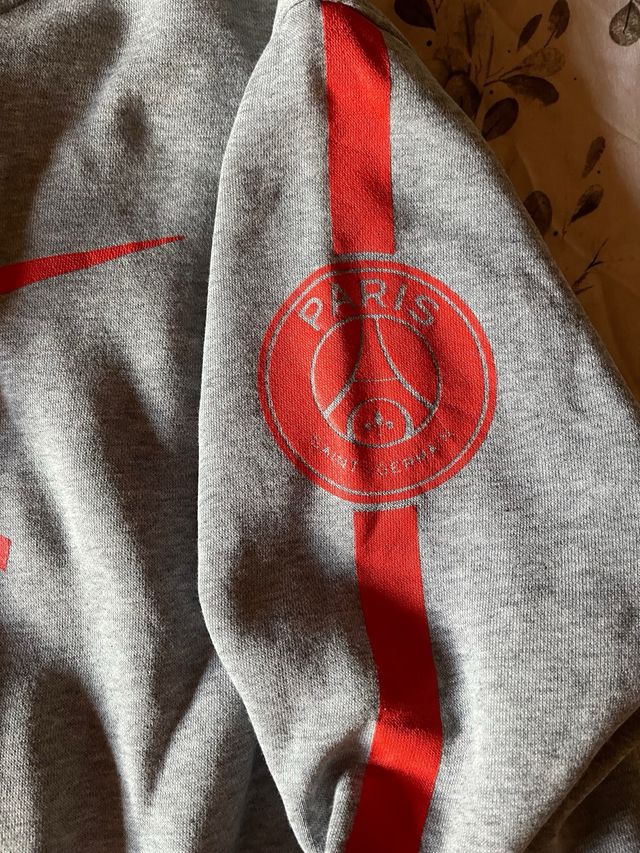 Sudadera Nike PSG gris talla M