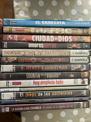 12 Películas DVD - Drama, Acción, etc
