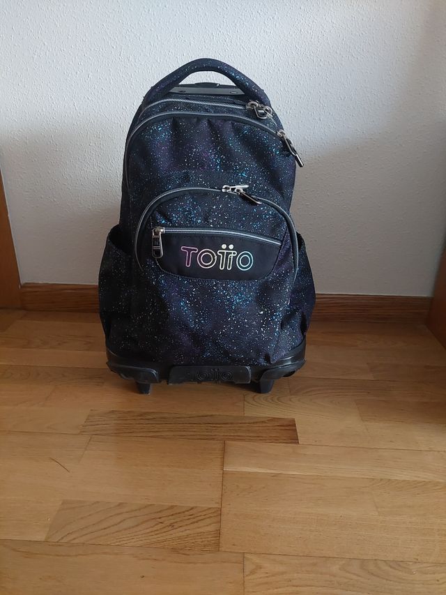 Mochila trolley Totto negra