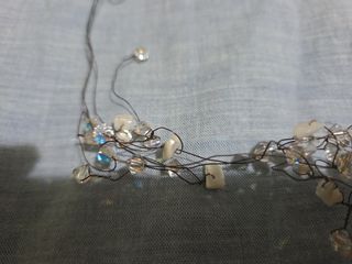 Diadema, tiara Swarovski cristal blanco