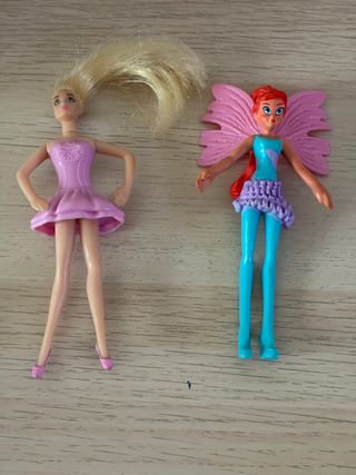 2 Muñecas: Barbie y hada