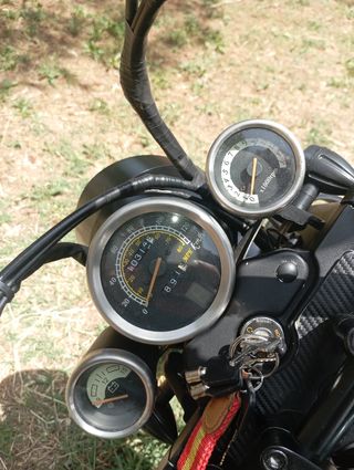 Moto 125cc modificada - chopper