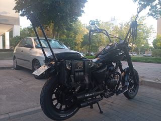 Moto 125cc modificada - chopper