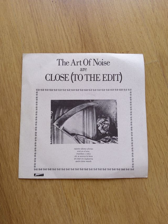Vinilo The Art Of Noise - Close & A Time To Hear