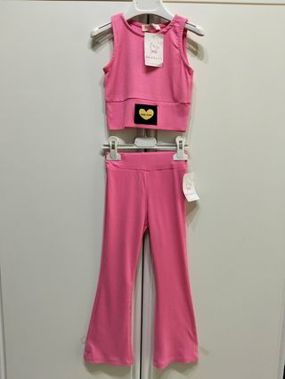 Completo bambina 3-4 anni rosa