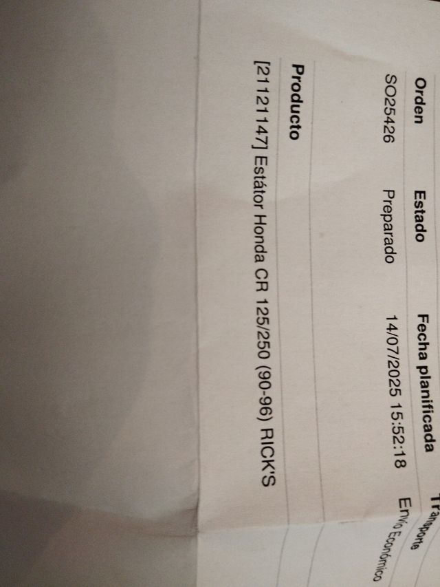 Estator luces Honda CR 125/250 Rick's Motorsport