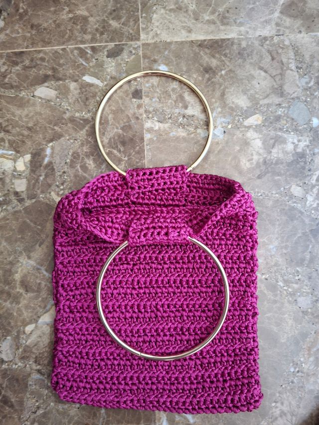 Bolsito tejido crochet