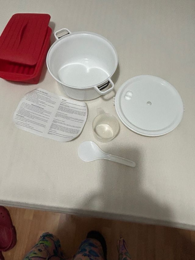 Olla+Vaporeta silicona microondas