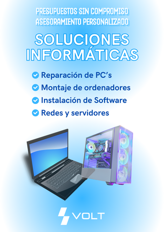 Servicio informática a domicilio