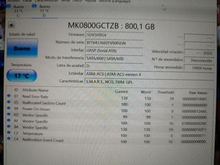 Memoria SSD Intel 800GB Sata DC S3700