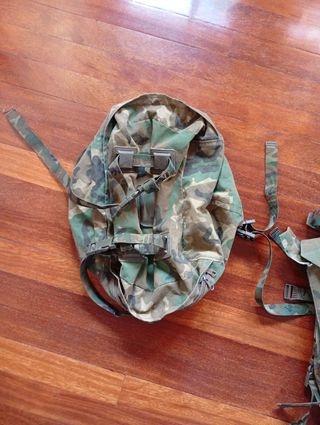 Mochila militar verde oliva