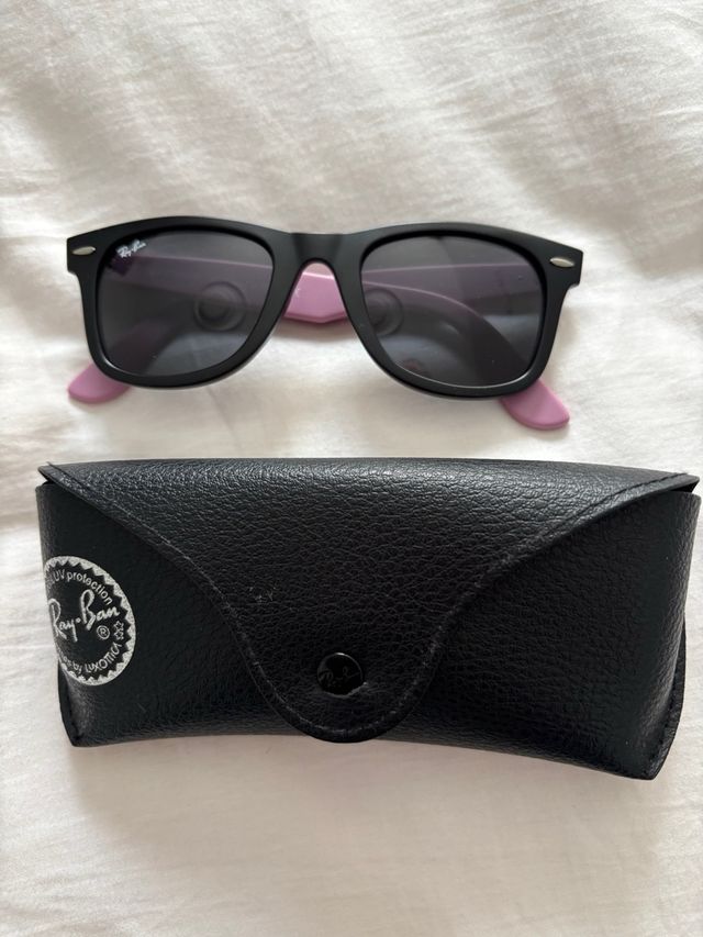 Rayban: Gafas clásicas - Negras y Lila