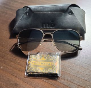 Gafas sol MÓ FULL METAL MORSE doradas