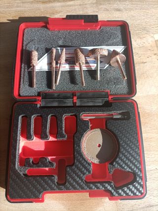 Juego herramientas amolado de carburo de tungsteno