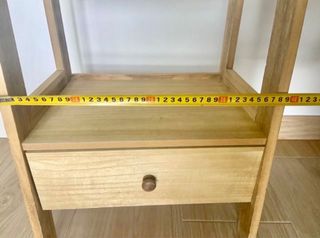 Estantería madera 2 cajones. URGE POR MUDANZA 
