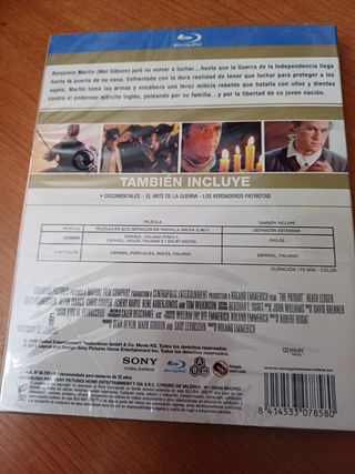 Blu-ray El Patriota - Mel Gibson