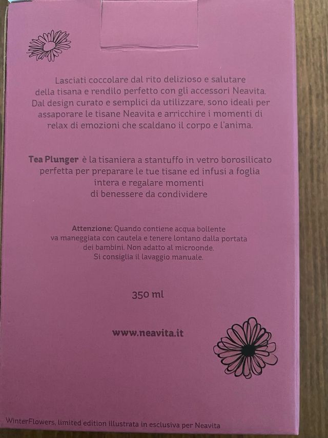 Tisaniera Neavita rosa - nuova
