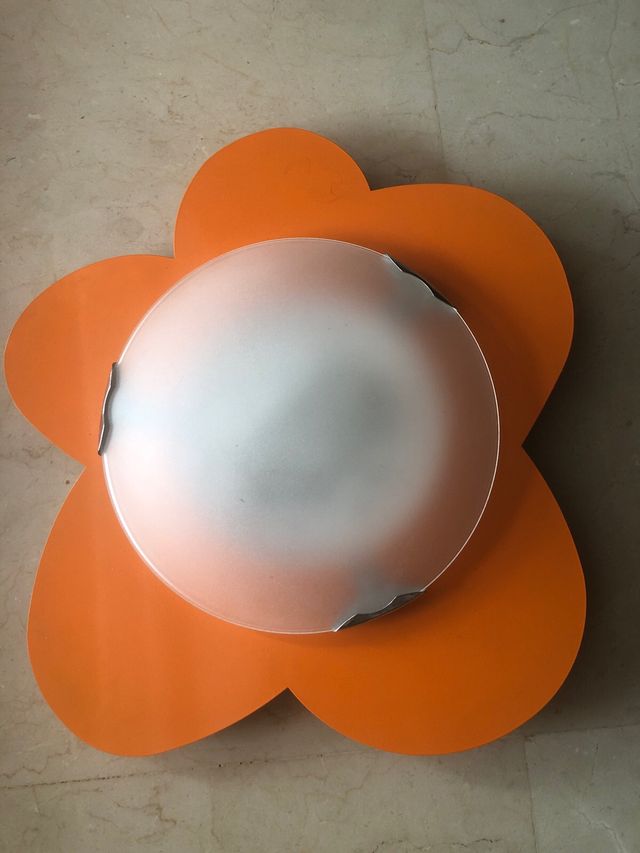 Lámpara Flor Naranja - Infantil