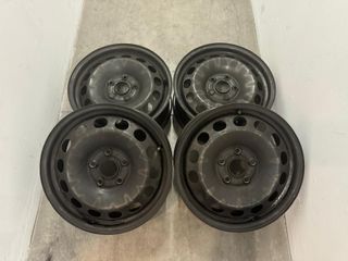 4 Llantas acero 16" usadas