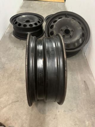 4 Llantas acero 16" usadas