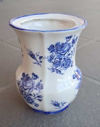 Vaso Ceramica Blu Delft Amsterdam- Vintage