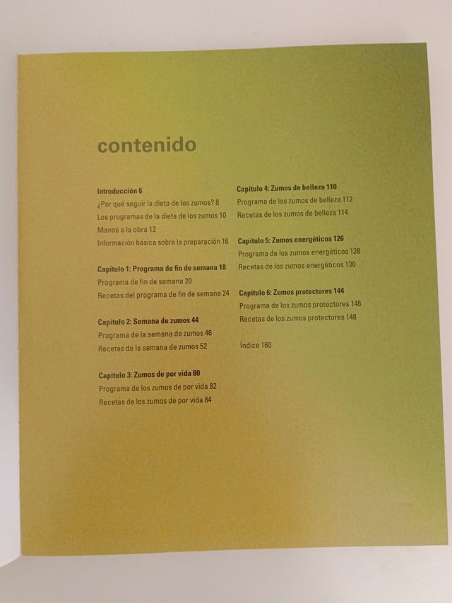 La dieta de los zumos