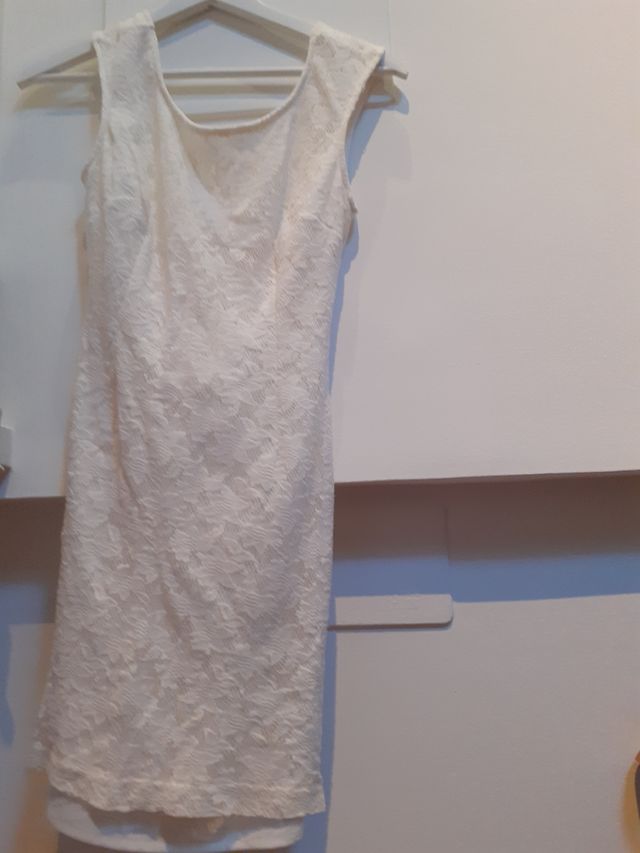 Vestido blanco encaje