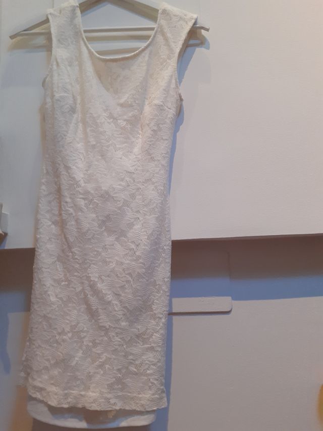 Vestido blanco encaje