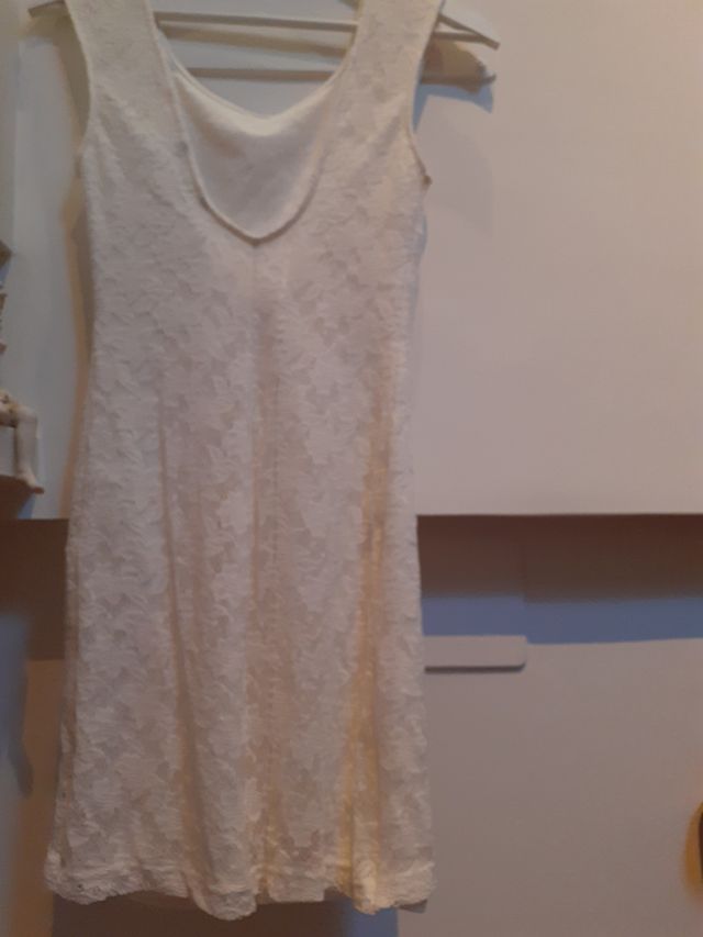 Vestido blanco encaje