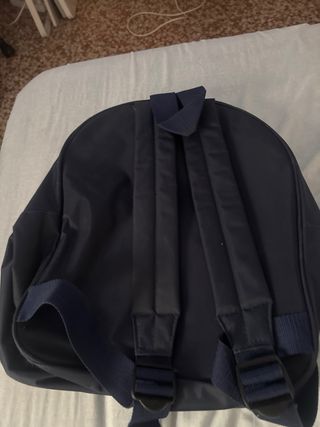 Mochila Reebok vintage azul y roja